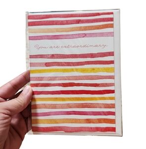 Minted "Bright Birthday" by Liz Conley Red Orange Yellow Shine Bright Positivity